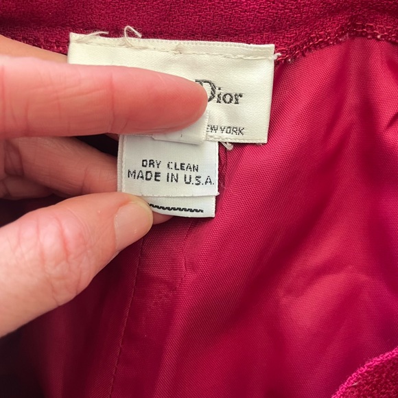 Vintage Christian Dior Separates Wool Pants - Picture 11 of 11